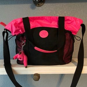 Kipling - Neon Pink Travel Bag